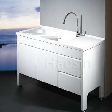 AIU5120洗衣槽浴櫃組120cm（左右水槽）