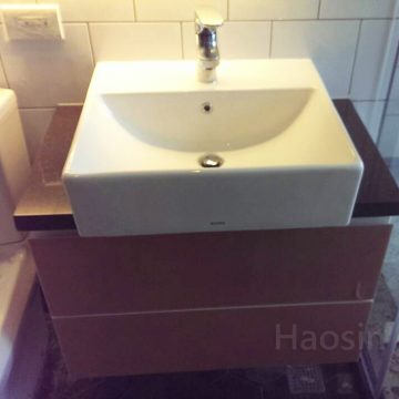 TOTO-L710CGU方盆訂製浴櫃（拼接）-80cm