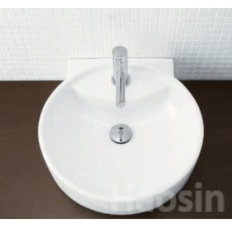 日本INAX台上型臉盆YL-543FC/BW1-45CM(牌價19800元)