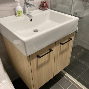 TOTO-LW711RCB臉盆訂製浴櫃組60cm