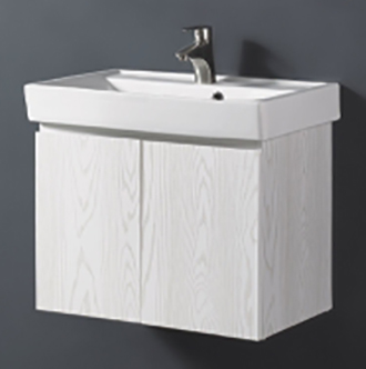 KARAT-741CH臉盆+白色木紋浴櫃組62cm  特價中 促銷優惠中