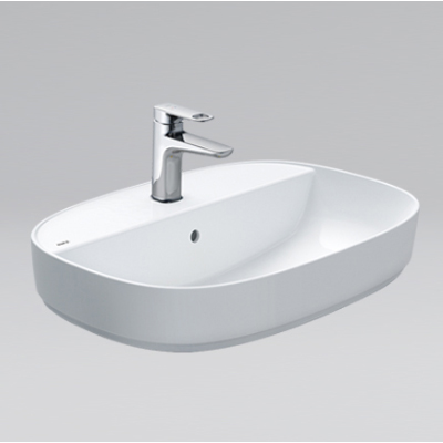 日本INAX台上型臉盆AL-652VFC-TW/BW1-65CM(牌價9000元)