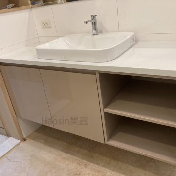 TOTO L5616CE訂製檯面+開門+開放浴櫃 140公分寬