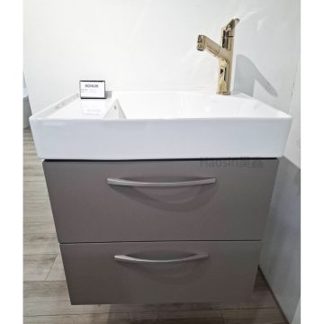 (擺樣品出清)KOHLER 31554T-0臉盆浴櫃組(61*45.7cm)